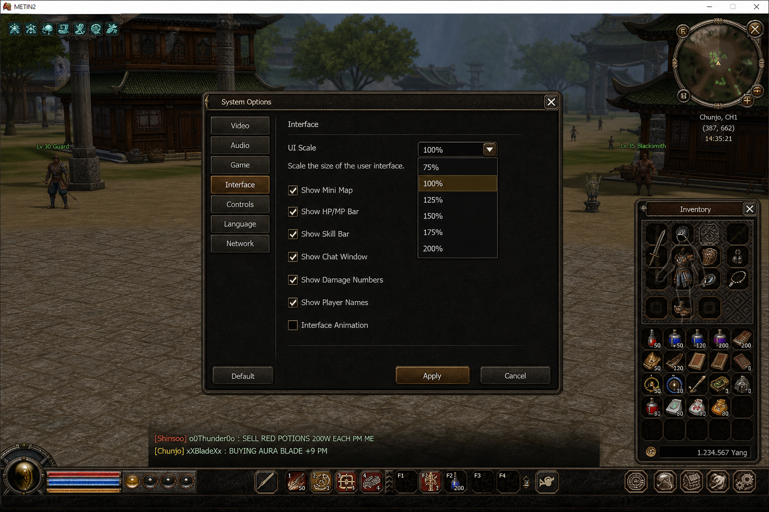 GUI Scale